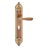 AISHA Door Lever handle on Plate - Smal